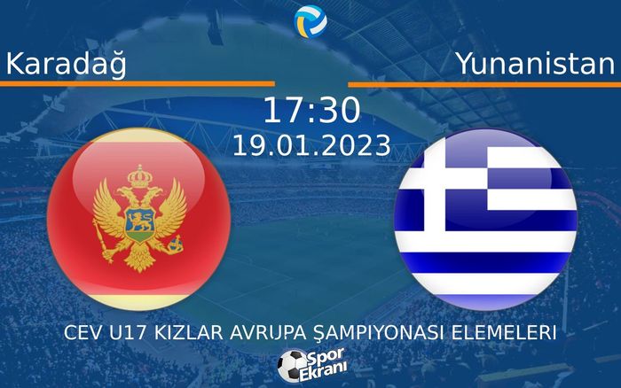 19 Ocak 2023 Karadağ vs Yunanistan maçı Hangi Kanalda Saat Kaçta Yayınlanacak? 19 Ocak 2023 Karadağ vs Yunanistan maçı Hangi Kanalda Saat Kaçta Yayınlanacak?