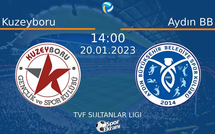 20 Ocak 2023 Kuzeyboru vs Aydın BB maçı Hangi Kanalda Saat Kaçta Yayınlanacak? 20 Ocak 2023 Kuzeyboru vs Aydın BB maçı Hangi Kanalda Saat Kaçta Yayınlanacak?