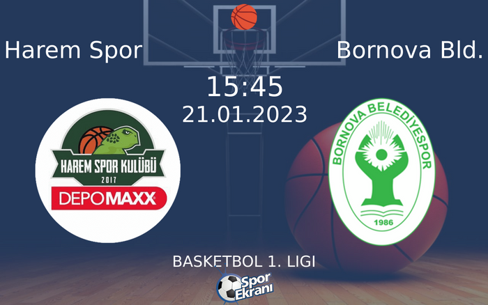 21 Ocak 2023 Harem Spor vs Bornova Bld. maçı Hangi Kanalda Saat Kaçta Yayınlanacak? 21 Ocak 2023 Harem Spor vs Bornova Bld. maçı Hangi Kanalda Saat Kaçta Yayınlanacak?
