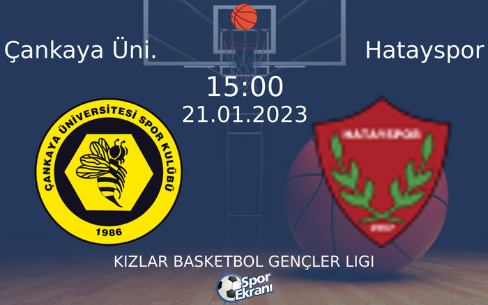 21 Ocak 2023 Çankaya Üni. vs Hatayspor maçı Hangi Kanalda Saat Kaçta Yayınlanacak? 21 Ocak 2023 Çankaya Üni. vs Hatayspor maçı Hangi Kanalda Saat Kaçta Yayınlanacak?