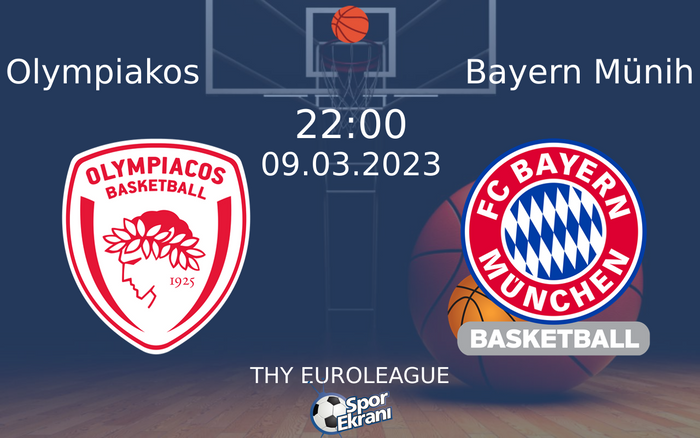 09 Mart 2023 Olympiakos vs Bayern Münih maçı Hangi Kanalda Saat Kaçta Yayınlanacak? 09 Mart 2023 Olympiakos vs Bayern Münih maçı Hangi Kanalda Saat Kaçta Yayınlanacak?