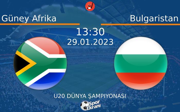 29 Ocak 2023 Güney Afrika vs Bulgaristan maçı Hangi Kanalda Saat Kaçta Yayınlanacak?