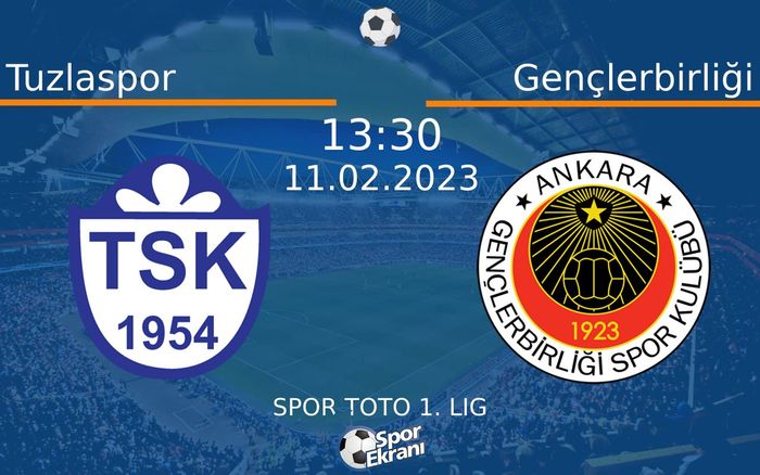 11 Şubat 2023 Tuzlaspor vs Gençlerbirliği maçı Hangi Kanalda Saat Kaçta Yayınlanacak? 11 Şubat 2023 Tuzlaspor vs Gençlerbirliği maçı Hangi Kanalda Saat Kaçta Yayınlanacak?