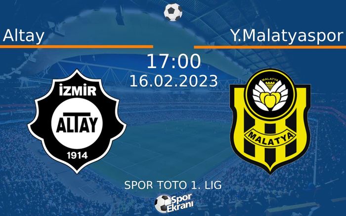 16 Şubat 2023 Altay vs Y.Malatyaspor maçı Hangi Kanalda Saat Kaçta Yayınlanacak? 16 Şubat 2023 Altay vs Y.Malatyaspor maçı Hangi Kanalda Saat Kaçta Yayınlanacak?