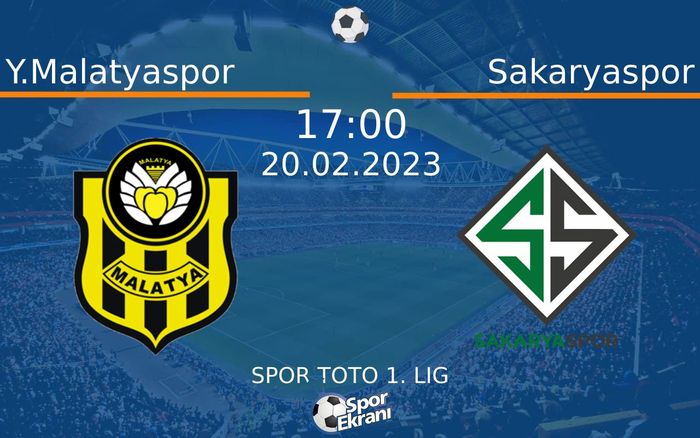 20 Şubat 2023 Y.Malatyaspor vs Sakaryaspor maçı Hangi Kanalda Saat Kaçta Yayınlanacak? 20 Şubat 2023 Y.Malatyaspor vs Sakaryaspor maçı Hangi Kanalda Saat Kaçta Yayınlanacak?