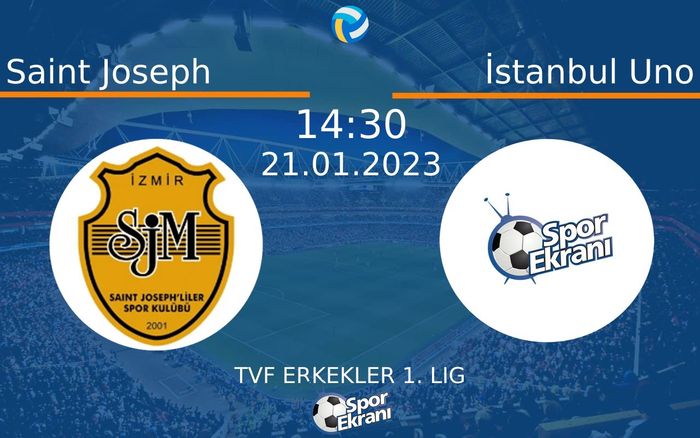 21 Ocak 2023 Saint Joseph vs İstanbul Uno maçı Hangi Kanalda Saat Kaçta Yayınlanacak? 21 Ocak 2023 Saint Joseph vs İstanbul Uno maçı Hangi Kanalda Saat Kaçta Yayınlanacak?