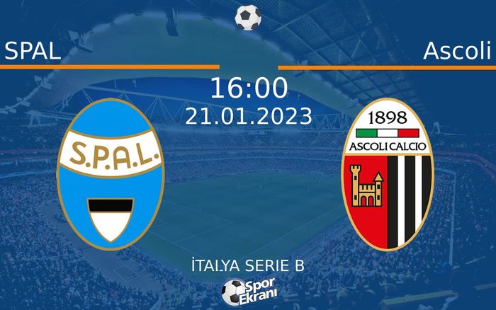 21 Ocak 2023 SPAL vs Ascoli maçı Hangi Kanalda Saat Kaçta Yayınlanacak? 21 Ocak 2023 SPAL vs Ascoli maçı Hangi Kanalda Saat Kaçta Yayınlanacak?