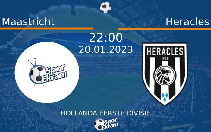 20 Ocak 2023 Maastricht vs Heracles maçı Hangi Kanalda Saat Kaçta Yayınlanacak? 20 Ocak 2023 Maastricht vs Heracles maçı Hangi Kanalda Saat Kaçta Yayınlanacak?