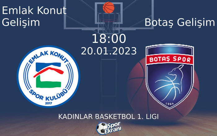 20 Ocak 2023 Emlak Konut Gelişim vs Botaş Gelişim maçı Hangi Kanalda Saat Kaçta Yayınlanacak? 20 Ocak 2023 Emlak Konut Gelişim vs Botaş Gelişim maçı Hangi Kanalda Saat Kaçta Yayınlanacak?