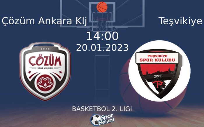 20 Ocak 2023 Çözüm Ankara Klj vs Teşvikiye maçı Hangi Kanalda Saat Kaçta Yayınlanacak? 20 Ocak 2023 Çözüm Ankara Klj vs Teşvikiye maçı Hangi Kanalda Saat Kaçta Yayınlanacak?