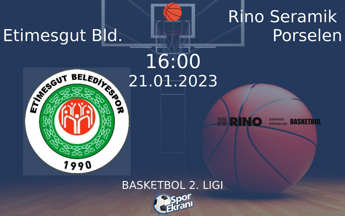 21 Ocak 2023 Etimesgut Bld. vs Rino Seramik Porselen maçı Hangi Kanalda Saat Kaçta Yayınlanacak? 21 Ocak 2023 Etimesgut Bld. vs Rino Seramik Porselen maçı Hangi Kanalda Saat Kaçta Yayınlanacak?