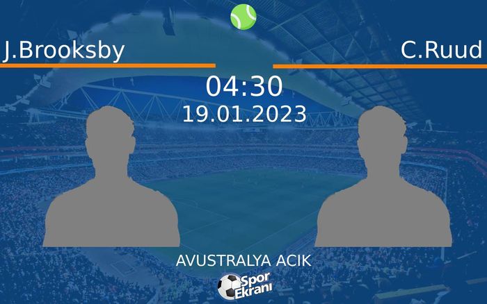 19 Ocak 2023 J.Brooksby vs C.Ruud maçı Hangi Kanalda Saat Kaçta Yayınlanacak? 19 Ocak 2023 J.Brooksby vs C.Ruud maçı Hangi Kanalda Saat Kaçta Yayınlanacak?