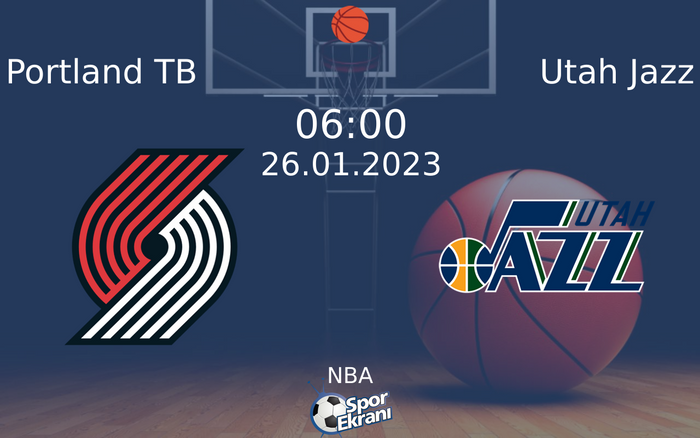 26 Ocak 2023 Portland TB vs Utah Jazz maçı Hangi Kanalda Saat Kaçta Yayınlanacak? 26 Ocak 2023 Portland TB vs Utah Jazz maçı Hangi Kanalda Saat Kaçta Yayınlanacak?
