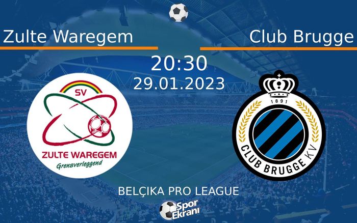 29 Ocak 2023 Zulte Waregem vs Club Brugge maçı Hangi Kanalda Saat Kaçta Yayınlanacak? 29 Ocak 2023 Zulte Waregem vs Club Brugge maçı Hangi Kanalda Saat Kaçta Yayınlanacak?