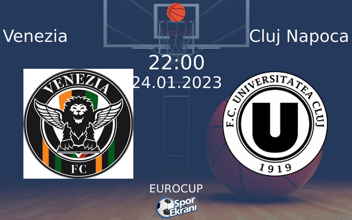 24 Ocak 2023 Venezia vs Cluj Napoca maçı Hangi Kanalda Saat Kaçta Yayınlanacak? 24 Ocak 2023 Venezia vs Cluj Napoca maçı Hangi Kanalda Saat Kaçta Yayınlanacak?