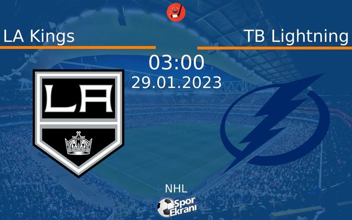 29 Ocak 2023 LA Kings vs TB Lightning maçı Hangi Kanalda Saat Kaçta Yayınlanacak? 29 Ocak 2023 LA Kings vs TB Lightning maçı Hangi Kanalda Saat Kaçta Yayınlanacak?