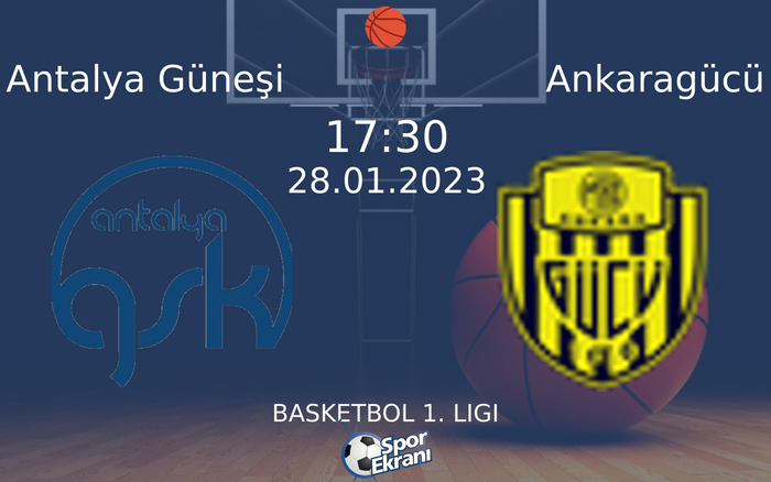28 Ocak 2023 Antalya Güneşi vs Ankaragücü maçı Hangi Kanalda Saat Kaçta Yayınlanacak? 28 Ocak 2023 Antalya Güneşi vs Ankaragücü maçı Hangi Kanalda Saat Kaçta Yayınlanacak?