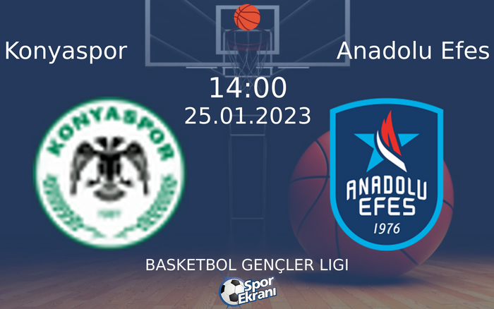 25 Ocak 2023 Konyaspor vs Anadolu Efes maçı Hangi Kanalda Saat Kaçta Yayınlanacak? 25 Ocak 2023 Konyaspor vs Anadolu Efes maçı Hangi Kanalda Saat Kaçta Yayınlanacak?