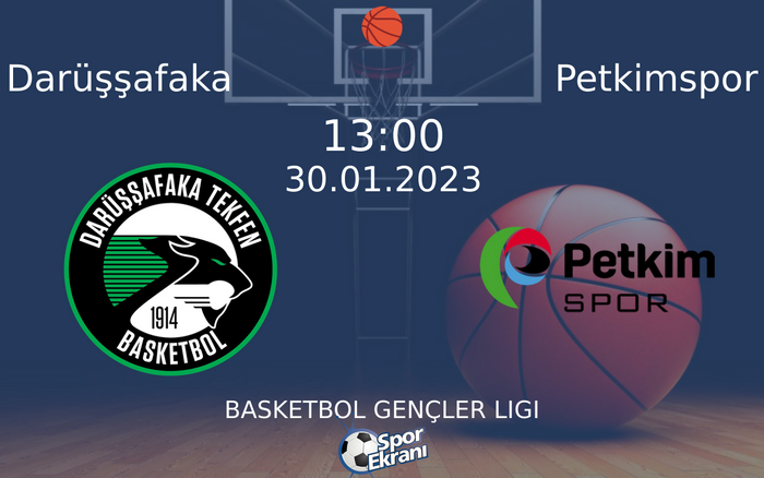 30 Ocak 2023 Darüşşafaka vs Petkimspor maçı Hangi Kanalda Saat Kaçta Yayınlanacak?