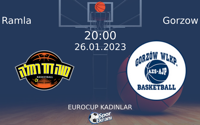 26 Ocak 2023 Ramla vs Gorzow maçı Hangi Kanalda Saat Kaçta Yayınlanacak? 26 Ocak 2023 Ramla vs Gorzow maçı Hangi Kanalda Saat Kaçta Yayınlanacak?