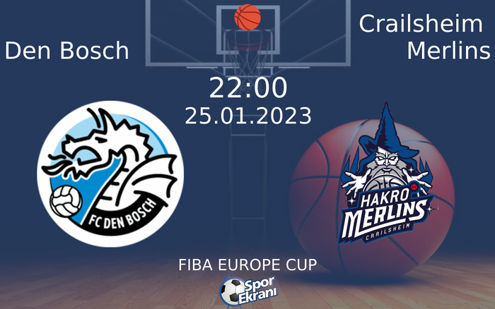 25 Ocak 2023 Den Bosch vs Crailsheim Merlins maçı Hangi Kanalda Saat Kaçta Yayınlanacak? 25 Ocak 2023 Den Bosch vs Crailsheim Merlins maçı Hangi Kanalda Saat Kaçta Yayınlanacak?