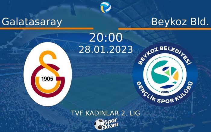 28 Ocak 2023 Galatasaray vs Beykoz Bld. maçı Hangi Kanalda Saat Kaçta Yayınlanacak? 28 Ocak 2023 Galatasaray vs Beykoz Bld. maçı Hangi Kanalda Saat Kaçta Yayınlanacak?