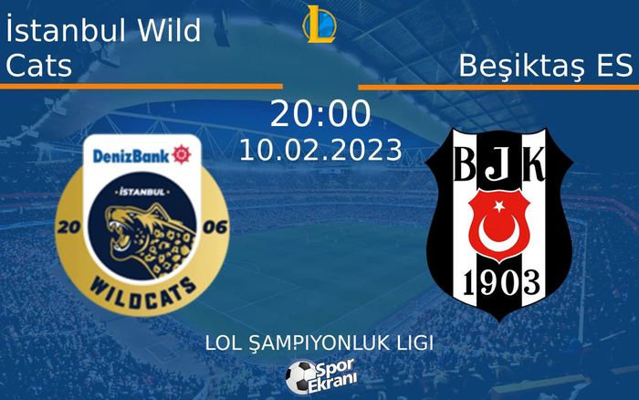 10 Şubat 2023 İstanbul Wild Cats vs Beşiktaş ES maçı Hangi Kanalda Saat Kaçta Yayınlanacak? 10 Şubat 2023 İstanbul Wild Cats vs Beşiktaş ES maçı Hangi Kanalda Saat Kaçta Yayınlanacak?