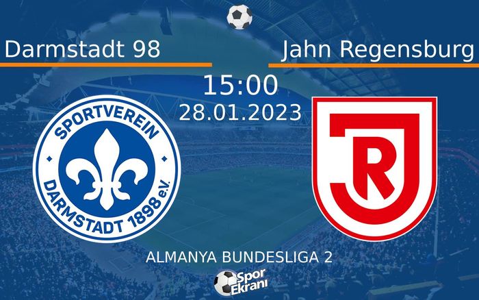 28 Ocak 2023 Darmstadt 98 vs Jahn Regensburg maçı Hangi Kanalda Saat Kaçta Yayınlanacak?