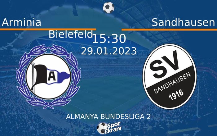 29 Ocak 2023 Arminia Bielefeld vs Sandhausen maçı Hangi Kanalda Saat Kaçta Yayınlanacak?