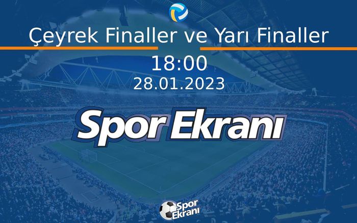 28 Ocak 2023 FiVB Plaj Voleybolu Dünya Şampiyonasi - Çeyrek Finaller ve Yarı Finaller Hangi Kanalda Saat Kaçta Yayınlanacak? 28 Ocak 2023 FiVB Plaj Voleybolu Dünya Şampiyonasi - Çeyrek Finaller ve Yarı Finaller Hangi Kanalda Saat Kaçta Yayınlanacak?