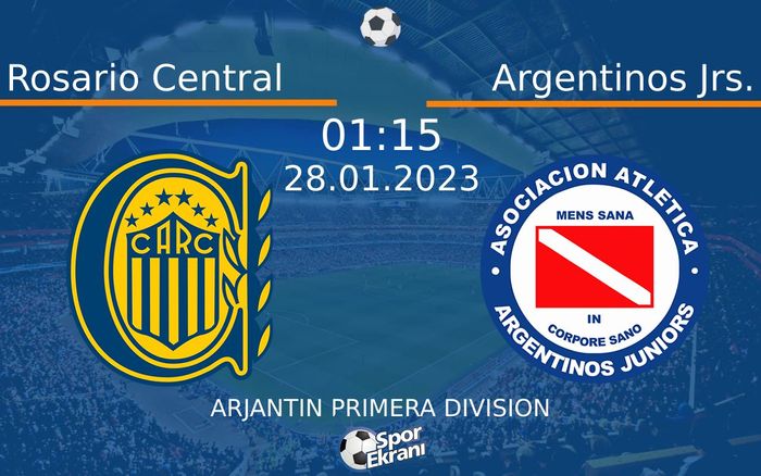 28 Ocak 2023 Rosario Central vs Argentinos Jrs. maçı Hangi Kanalda Saat Kaçta Yayınlanacak? 28 Ocak 2023 Rosario Central vs Argentinos Jrs. maçı Hangi Kanalda Saat Kaçta Yayınlanacak?