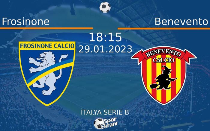 29 Ocak 2023 Frosinone vs Benevento maçı Hangi Kanalda Saat Kaçta Yayınlanacak?