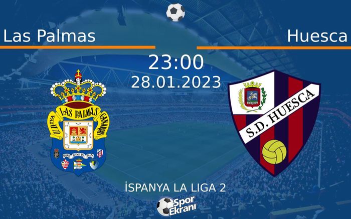 28 Ocak 2023 Las Palmas vs Huesca maçı Hangi Kanalda Saat Kaçta Yayınlanacak? 28 Ocak 2023 Las Palmas vs Huesca maçı Hangi Kanalda Saat Kaçta Yayınlanacak?