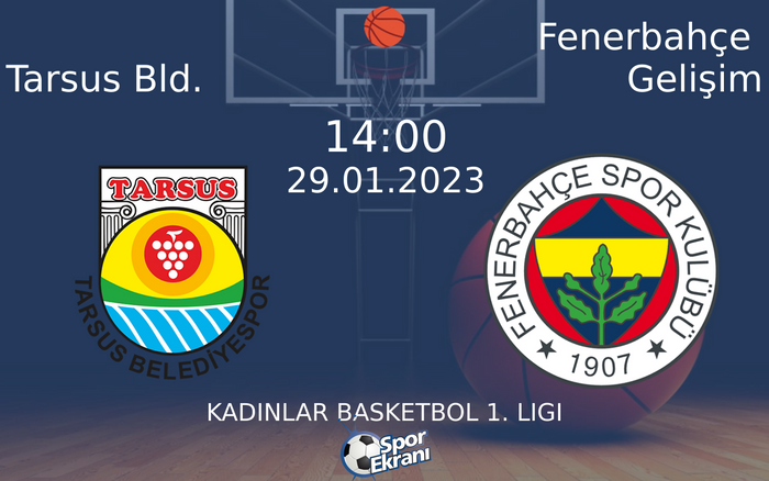 29 Ocak 2023 Tarsus Bld. vs Fenerbahçe Gelişim maçı Hangi Kanalda Saat Kaçta Yayınlanacak?