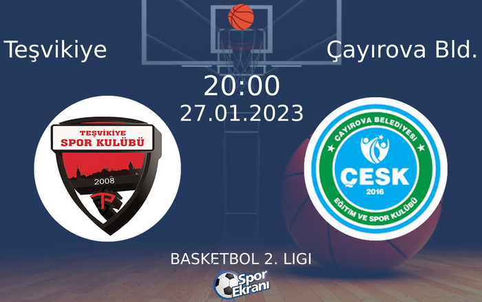 27 Ocak 2023 Teşvikiye vs Çayırova Bld. maçı Hangi Kanalda Saat Kaçta Yayınlanacak? 27 Ocak 2023 Teşvikiye vs Çayırova Bld. maçı Hangi Kanalda Saat Kaçta Yayınlanacak?
