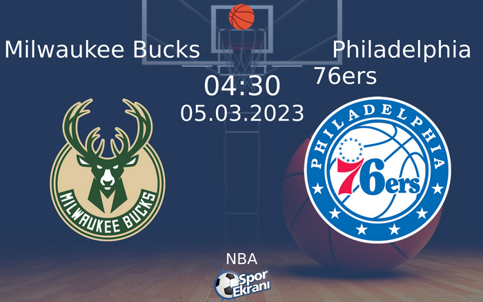05 Mart 2023 Milwaukee Bucks vs Philadelphia 76ers maçı Hangi Kanalda Saat Kaçta Yayınlanacak? 05 Mart 2023 Milwaukee Bucks vs Philadelphia 76ers maçı Hangi Kanalda Saat Kaçta Yayınlanacak?