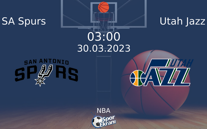 30 Mart 2023 SA Spurs vs Utah Jazz maçı Hangi Kanalda Saat Kaçta Yayınlanacak?