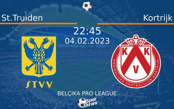 04 Şubat 2023 St.Truiden vs Kortrijk maçı Hangi Kanalda Saat Kaçta Yayınlanacak? 04 Şubat 2023 St.Truiden vs Kortrijk maçı Hangi Kanalda Saat Kaçta Yayınlanacak?