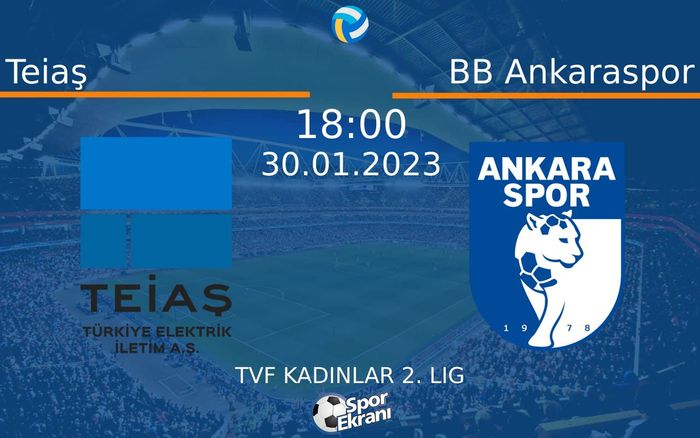 30 Ocak 2023 Teiaş vs BB Ankaraspor maçı Hangi Kanalda Saat Kaçta Yayınlanacak? 30 Ocak 2023 Teiaş vs BB Ankaraspor maçı Hangi Kanalda Saat Kaçta Yayınlanacak?