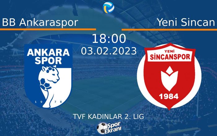 03 Şubat 2023 BB Ankaraspor vs Yeni Sincan maçı Hangi Kanalda Saat Kaçta Yayınlanacak? 03 Şubat 2023 BB Ankaraspor vs Yeni Sincan maçı Hangi Kanalda Saat Kaçta Yayınlanacak?