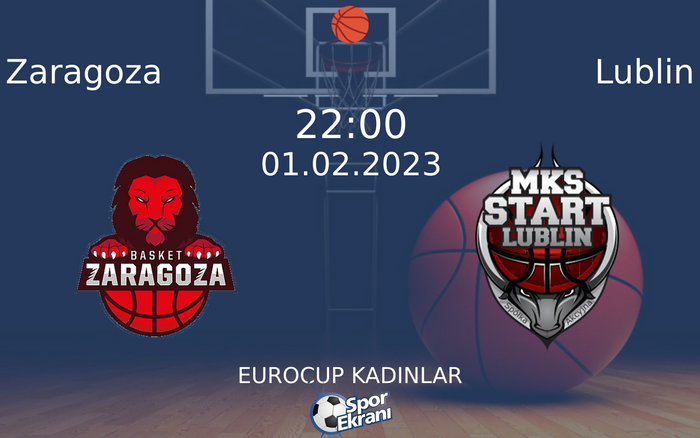 01 Şubat 2023 Zaragoza vs Lublin maçı Hangi Kanalda Saat Kaçta Yayınlanacak? 01 Şubat 2023 Zaragoza vs Lublin maçı Hangi Kanalda Saat Kaçta Yayınlanacak?