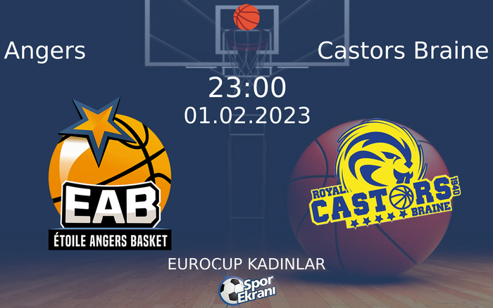 01 Şubat 2023 Angers vs Castors Braine maçı Hangi Kanalda Saat Kaçta Yayınlanacak? 01 Şubat 2023 Angers vs Castors Braine maçı Hangi Kanalda Saat Kaçta Yayınlanacak?