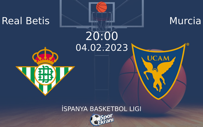 04 Şubat 2023 Real Betis vs Murcia maçı Hangi Kanalda Saat Kaçta Yayınlanacak? 04 Şubat 2023 Real Betis vs Murcia maçı Hangi Kanalda Saat Kaçta Yayınlanacak?