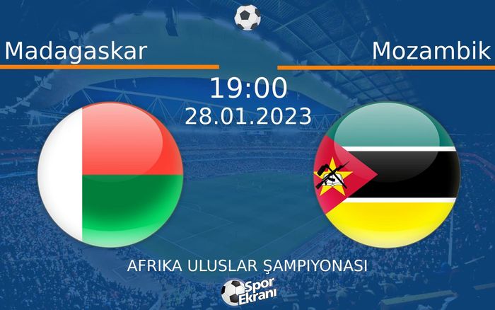 28 Ocak 2023 Madagaskar vs Mozambik maçı Hangi Kanalda Saat Kaçta Yayınlanacak? 28 Ocak 2023 Madagaskar vs Mozambik maçı Hangi Kanalda Saat Kaçta Yayınlanacak?