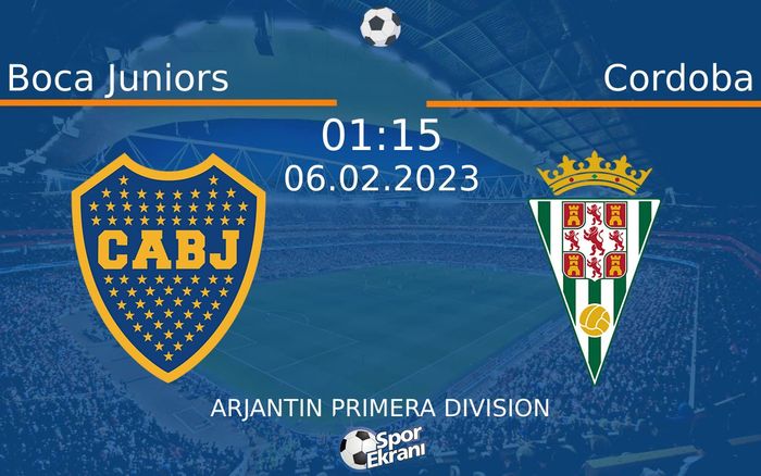 06 Şubat 2023 Boca Juniors vs Cordoba maçı Hangi Kanalda Saat Kaçta Yayınlanacak? 06 Şubat 2023 Boca Juniors vs Cordoba maçı Hangi Kanalda Saat Kaçta Yayınlanacak?