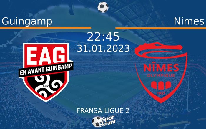 31 Ocak 2023 Guingamp vs Nimes maçı Hangi Kanalda Saat Kaçta Yayınlanacak? 31 Ocak 2023 Guingamp vs Nimes maçı Hangi Kanalda Saat Kaçta Yayınlanacak?