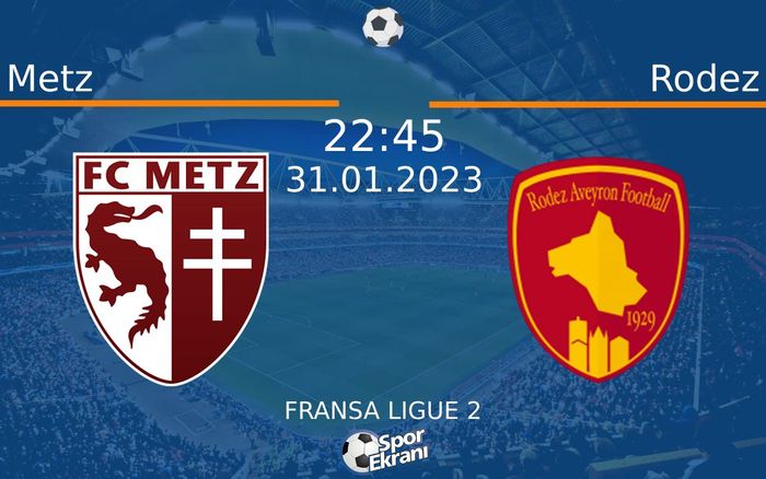 31 Ocak 2023 Metz vs Rodez maçı Hangi Kanalda Saat Kaçta Yayınlanacak? 31 Ocak 2023 Metz vs Rodez maçı Hangi Kanalda Saat Kaçta Yayınlanacak?