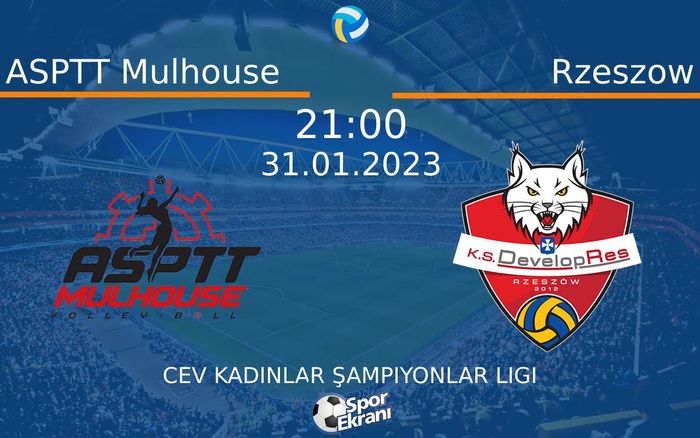 31 Ocak 2023 ASPTT Mulhouse vs Rzeszow maçı Hangi Kanalda Saat Kaçta Yayınlanacak? 31 Ocak 2023 ASPTT Mulhouse vs Rzeszow maçı Hangi Kanalda Saat Kaçta Yayınlanacak?