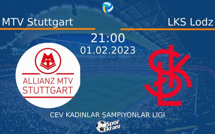 01 Şubat 2023 MTV Stuttgart vs LKS Lodz maçı Hangi Kanalda Saat Kaçta Yayınlanacak? 01 Şubat 2023 MTV Stuttgart vs LKS Lodz maçı Hangi Kanalda Saat Kaçta Yayınlanacak?