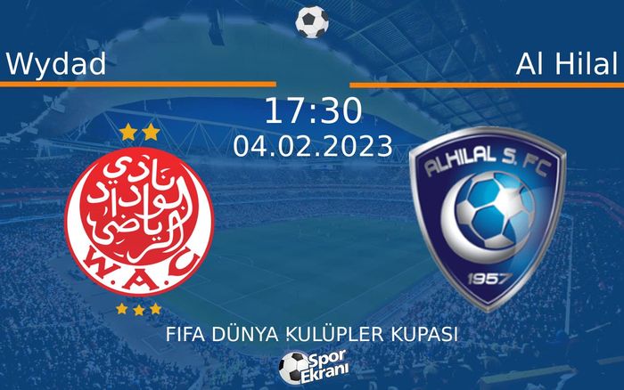 04 Şubat 2023 Wydad vs Al Hilal maçı Hangi Kanalda Saat Kaçta Yayınlanacak? 04 Şubat 2023 Wydad vs Al Hilal maçı Hangi Kanalda Saat Kaçta Yayınlanacak?